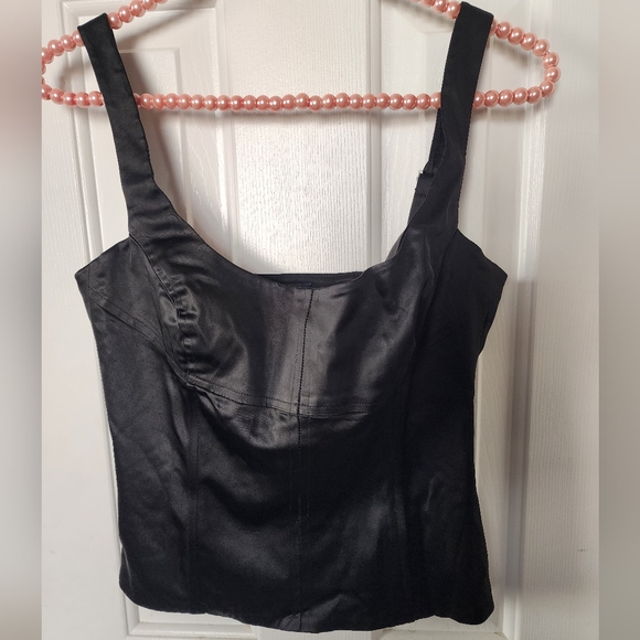 BCBGMaxAzria Tops - Black corset top